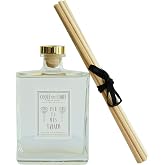 COQUI COQUI Tabaco Reed Diffuser, Tobacco Leaf Home Fragrance with 5 Reeds | Tobacco Leaf Fragrance, Up to 3 Months, Flame-Free Room Fragrance, Subtle &amp; Inviting Scent for Everyday Spaces