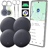 Bestray Bluetooth Tracker for Android, Smart Tag Compatible with Google Find Hub (Android Only), Key Finder for Keys, Luggage