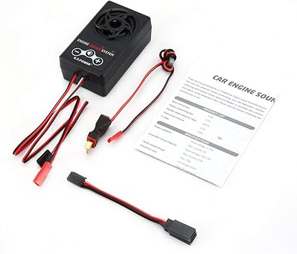 Kaemma G T Power Engine Sound Simulated System For Rc Car Axial Scx 10 Ii Wraith Traxxas Trx4 Build In 58 Kinds Of Sounds Black Amazon Co Uk Kitchen Home