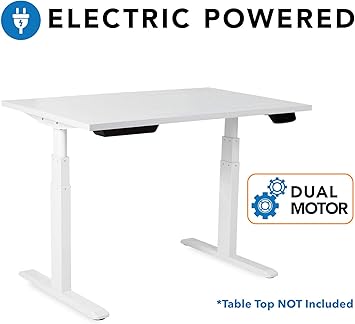 Amazon Com Mount It Electric Standing Desk Frame Motorized Sit