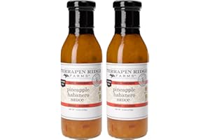 Terrapin Ridge Farms Pineapple Habanero Sauce – Two 14.5 Ounce Bottles