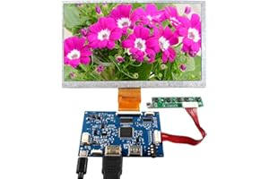 FanyiTek 7 inch 1024x600 700nit IPS LCD Screen and USB 50pin Controller Board,Support Image 180° Rotation