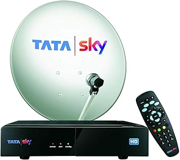 Tata Sky HD Set Top Box with 1 Month Basic FTA Hindi Pack