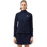 Lacoste womens Sport Slim Fit Zip-up Golf Layering Jacket