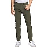 ETHANOL Men's Slim-Fit Comfort Stretch with 5 Pocket Design Straight Pants
