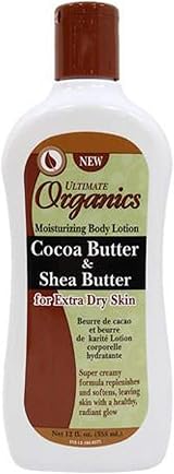 Ultimate Organics Cocoa Butter & Shea Cream 355 ml for Extra Dry Skin view 1