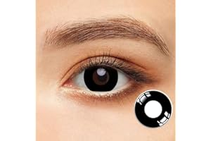 LIBRUVER Colored Contact Tweezer Inserter Set for Paarty With Portable Color Contacts Lenses Remover Suction Stick Set Black