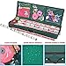 Primode Wrapping Paper Storage Container | Gift Wrap Organizer Under Bed | 41”x14”x6” | Box Holder for 18-24 Rolls Up to 40” | 600D Oxford Material | Pockets for Ribbon, Bows, and Accessories (Green)