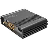 Down4Sound EZY DSP612+ All-in-One Hi Low Level Car Audio DSP 6-in 12-Out APTX-HD Bluetooth