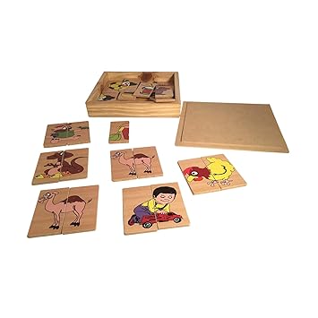 MOJOPANDA Match The Pair in Box 2 Pc Puzzle