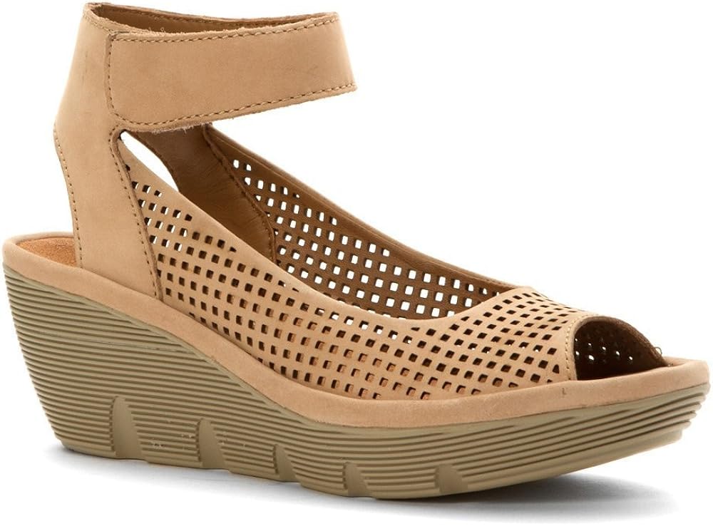 clarks artisan women's clarene prima platform sandals