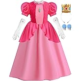 iTVTi Princess Costume for Little Girls with Accessories Halloween Carnival Costumes for Kids