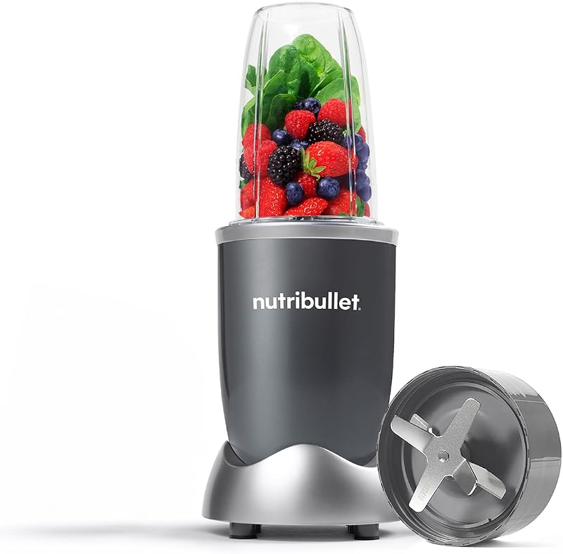 NutriBullet 600 Series Starter Kit Graphite 700ml Cup 600W High Speed Blender