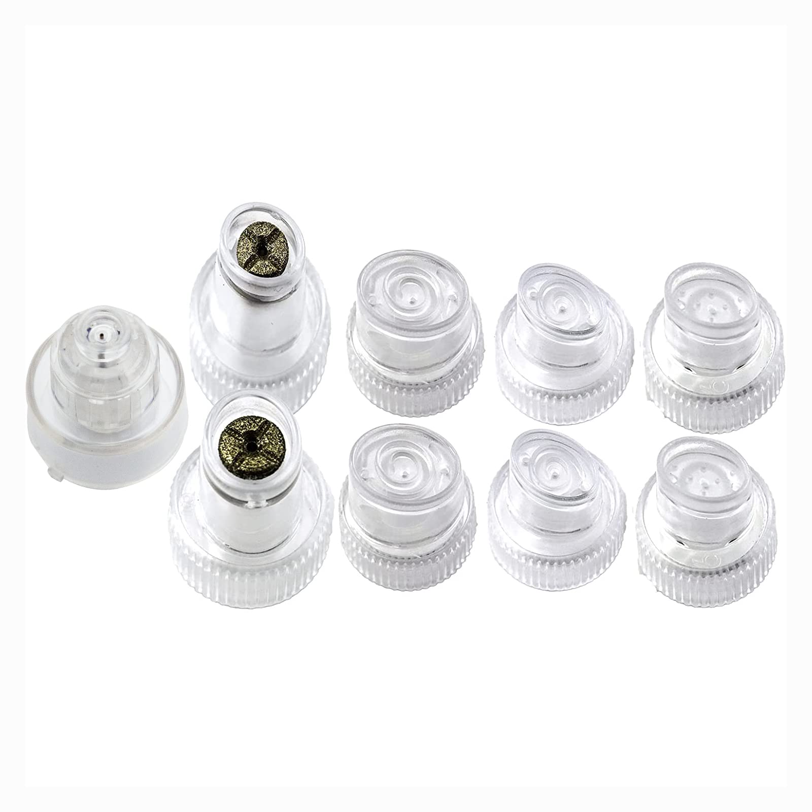 Photo 1 of Face Care Beauty Machine Spare Parts Hydro Dermabrasion Aqua Peel Water Scrub Tips Caps 6 Plastic HydraDermabrasion 2 Diamond Microdermabrasion 1 Spray Replacement Acceossories