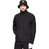 Andrew Waterproof Golf Jacket Men, Golf Rain Jacket, Pertex 3-Layer Stretch PFAS-Free, Swing-Engineered Golf Rain Gear