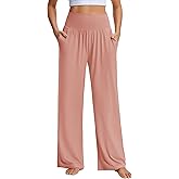 Stelle Wide Leg Yoga Pants for Women High Waisted Super Comfy Buttery Soft Lounge Pants with Pockets 26/28/30 Inseam