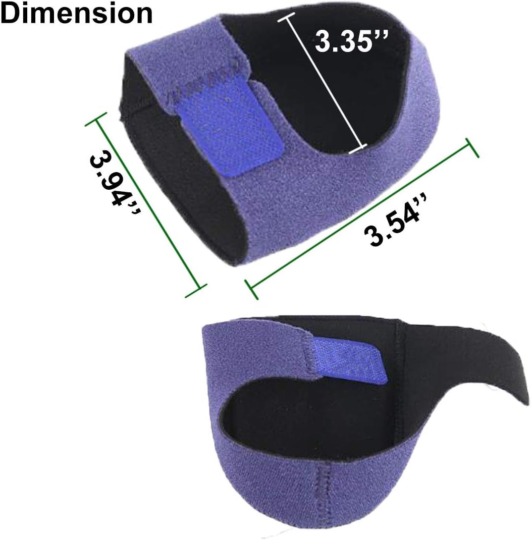 ORANDESIGNED 2 Pairs Heel Cups Heel Cushions Heel Protectors Plantar Fasciitis Inserts Pads for Heel Pain, Heal Dry Cracked Heels, Achilles Tendinitis: Health & Personal Care