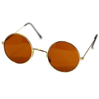 60er 70er Ozzy Osbourne John Lennon Style Retro Hippie Rund Sonnenbrille