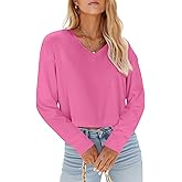 Tankaneo Womens V Neck Cropped T Shirts Casual Summer Crop Tops Half Sleeve Solid Color Crop Baisc Tees