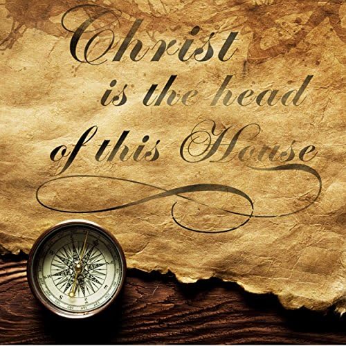 Sanbay Art Christmas Gift Modern Giclee Canvas Prints Stretched Artwork Abstract Retro English Family Home House Quote Pictures to Photo Paintings Wood Framed Inside Wall Art for Wall Decor