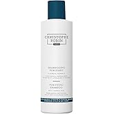 Christophe Robin Purifying Shampoo With Thermal Mud for Soft Lengths and Oily Scalp - Detoxifying 8.4 fl. oz