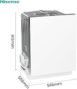 Hisense 13 Place Fully Integrated Dishwasher Energy Class E view 2