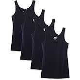 Kalon Women's 4-Pack Scoop Neck Tank Top Base Layer