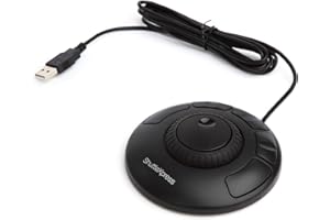 Contour Design ShuttleXpress - Editing Shuttle with 5 Programmable Buttons - Ergonomic Video Editing Equipment Compatible with Mac and PC Systems