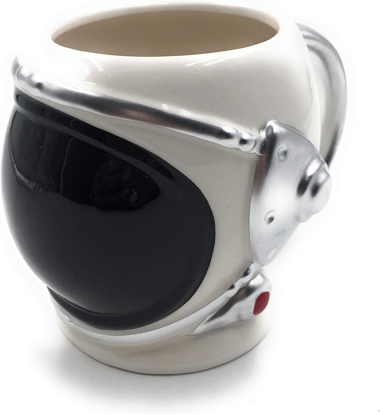 KETWAREPIN New Edition Astronaut Space Helmet 3D Molded Ceramic Sculpted Coffee Mug 520ML