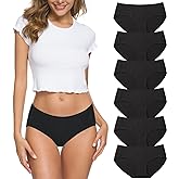 Wealurre Cotton Bikini Women's Breathable Panties Seamless Comfort Underwear