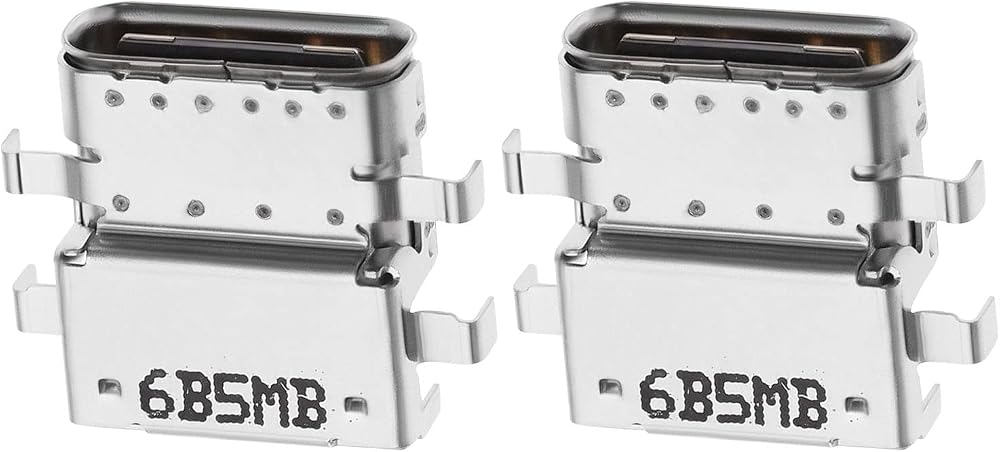 EMSea 2 Pcs Type-C Female Charging Port Socket Acer Chromebook CB5-312T