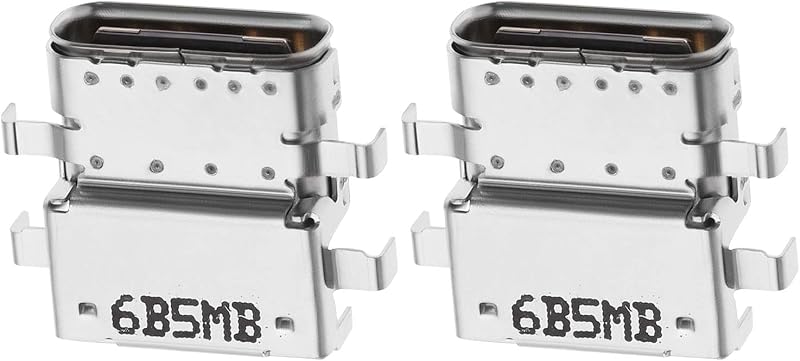 EMSea 2 Pcs Type-C Female Charging Port Socket Acer Chromebook CB5-312T