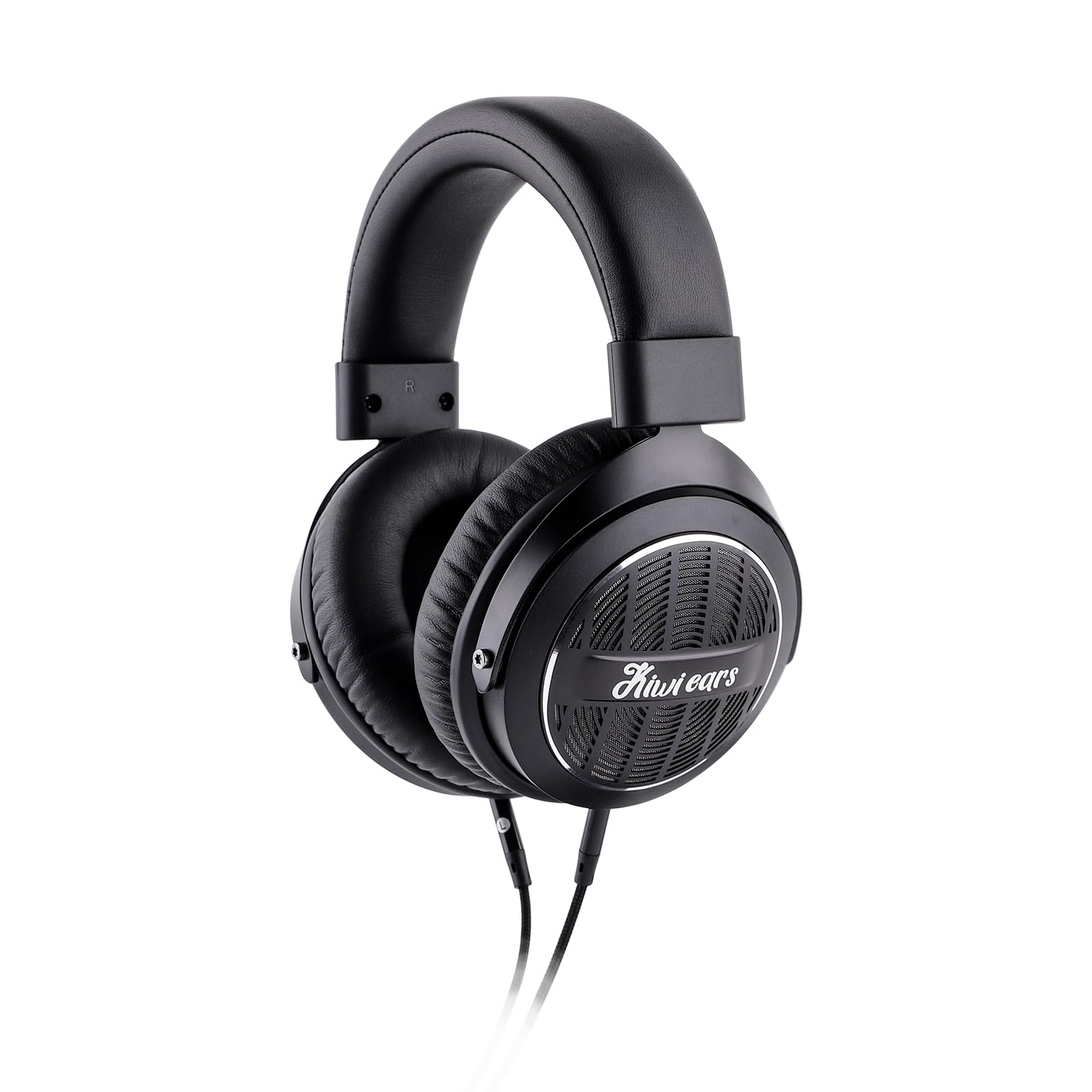 Photo 1 of (UNTESTED) Linsoul Kiwi Ears Ellipse Studio-Grade Dynamic Driver Over Ear Headphones, Hi-Fi Stereo Wired Gaming-Headphones, Open-Back, with Detachable Cable for Musician Audiophile