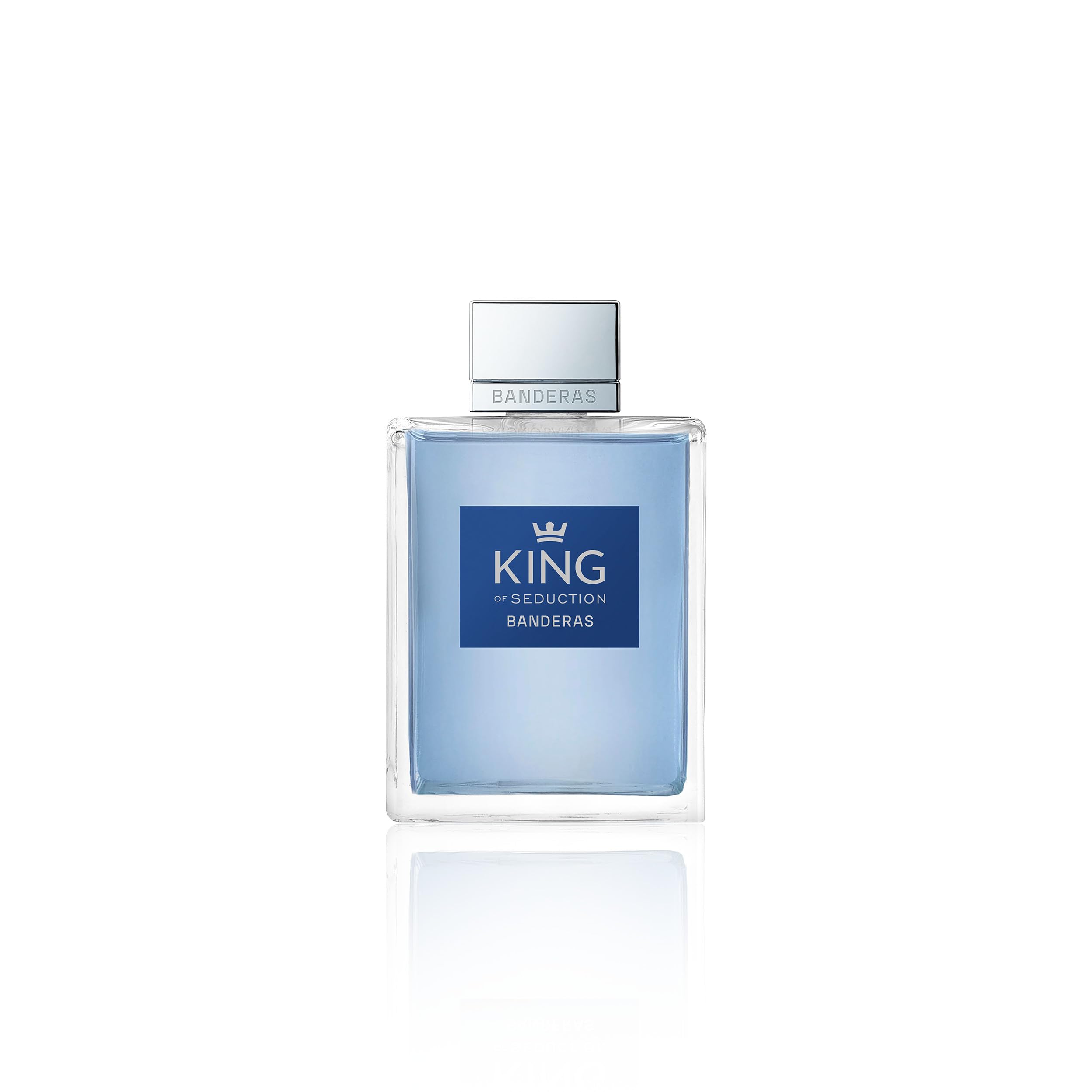 Banderas Perfumes - King of Seduction - Eau de Toilette Spray for Men, Masculine, Intense and Energetic Fragrance with Bergamot and Apple - 200 ml
