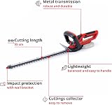 Einhell Cordless Hedge Trimmer 18V Power X-Change 55 cm Cutting Length Li-Solo view 3
