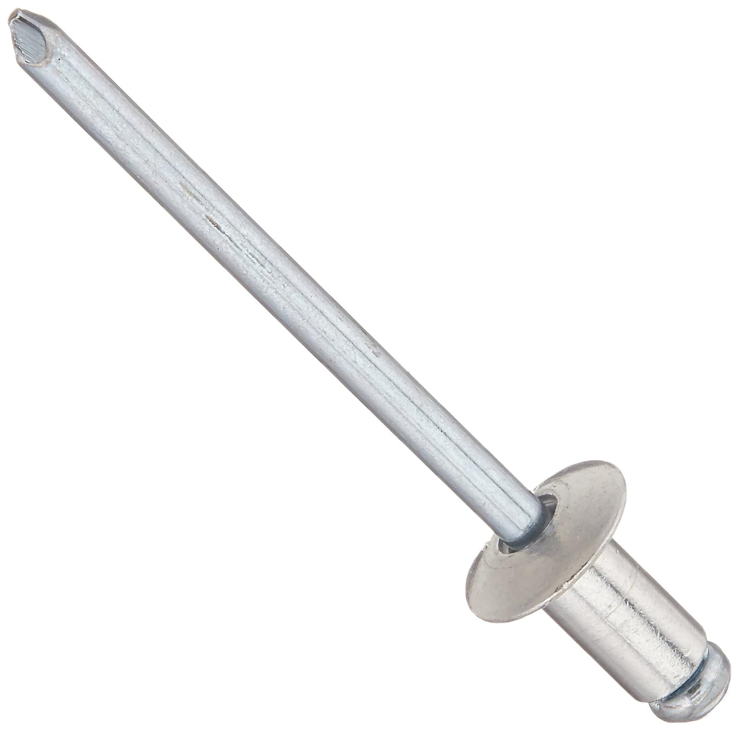 5052 Aluminum Open End Blind Rivet with Steel Break Pull Mandrel, Meets