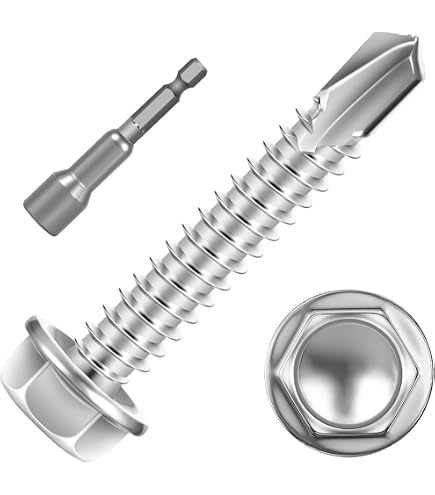 SELBSTBOHRENDE SECHSKANTSCHRAUBE HWH 4,825MM KG - 530 4,825KG