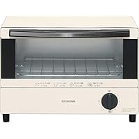 アイリスオーヤマ オーブントースタータイマー機能付 ホワイト 2枚焼き/4枚焼き 温度調節機能