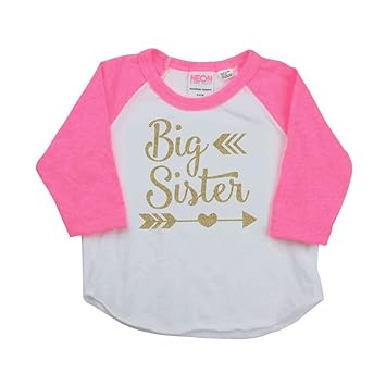 big sister baby vest