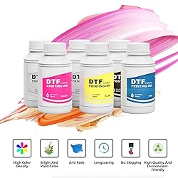 Procoloredfun DTF Transfer Printer Ink, 3000 ML