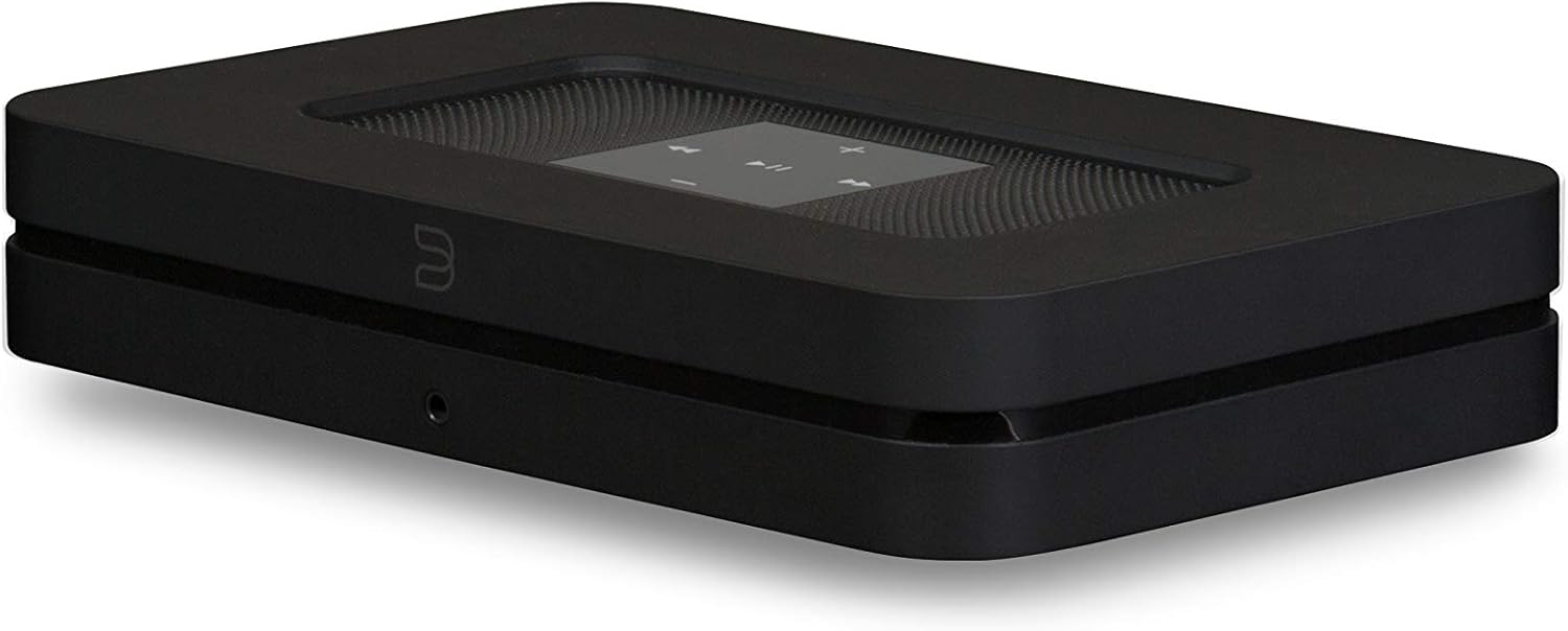 Bluesound Node 2i Wireless Multi-Room Hi-Res Music Streaming Player - Black - Compatible with Alexa and Siri: Electronics