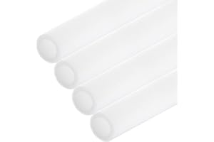 Rebower 4pcs Pipe Insulation Foam Tube 1" ID x 1.46" OD 3ft Heat Preservation Foam Pipe [for Copper Water Pipe Freeze Protect
