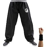 Tinymori Taichi Lantern Pants Tai Chi Training Pants | Kung Fu Taichi Practice Uniforms Martial Arts Clothing Bottoms Cotton