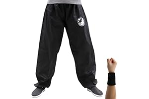 Tinymori Taichi Lantern Pants Tai Chi Training Pants | Kung Fu Taichi Practice Uniforms Martial Arts Clothing Bottoms Cotton