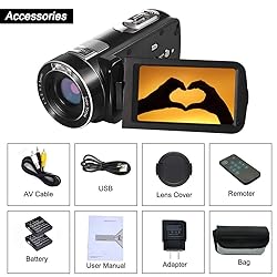 Camcorder Camera Digital Camera 1080P 24.0MP 3.0
