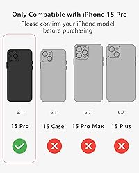 SCORPIFY for iPhone 15 Pro Case with Gold Leopard