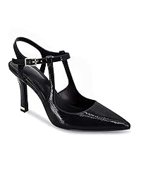 Coutgo Womens High Heels Pointed Toe Ankle Strap
