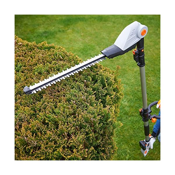 vonhaus cordless grass trimmer with 20v max battery