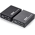10Gtek a Pair of HDMI Extender Converters with Open SFP+ Slot, Without Transceiver, Support HDMI 1.4a, 4Kx2K