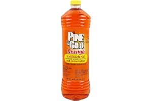 Pine Glo Antibacterial and Disinfectant Cleaner, Hospital Grade and EPA Registered. Orange Scent 40 Fl oz Bottle